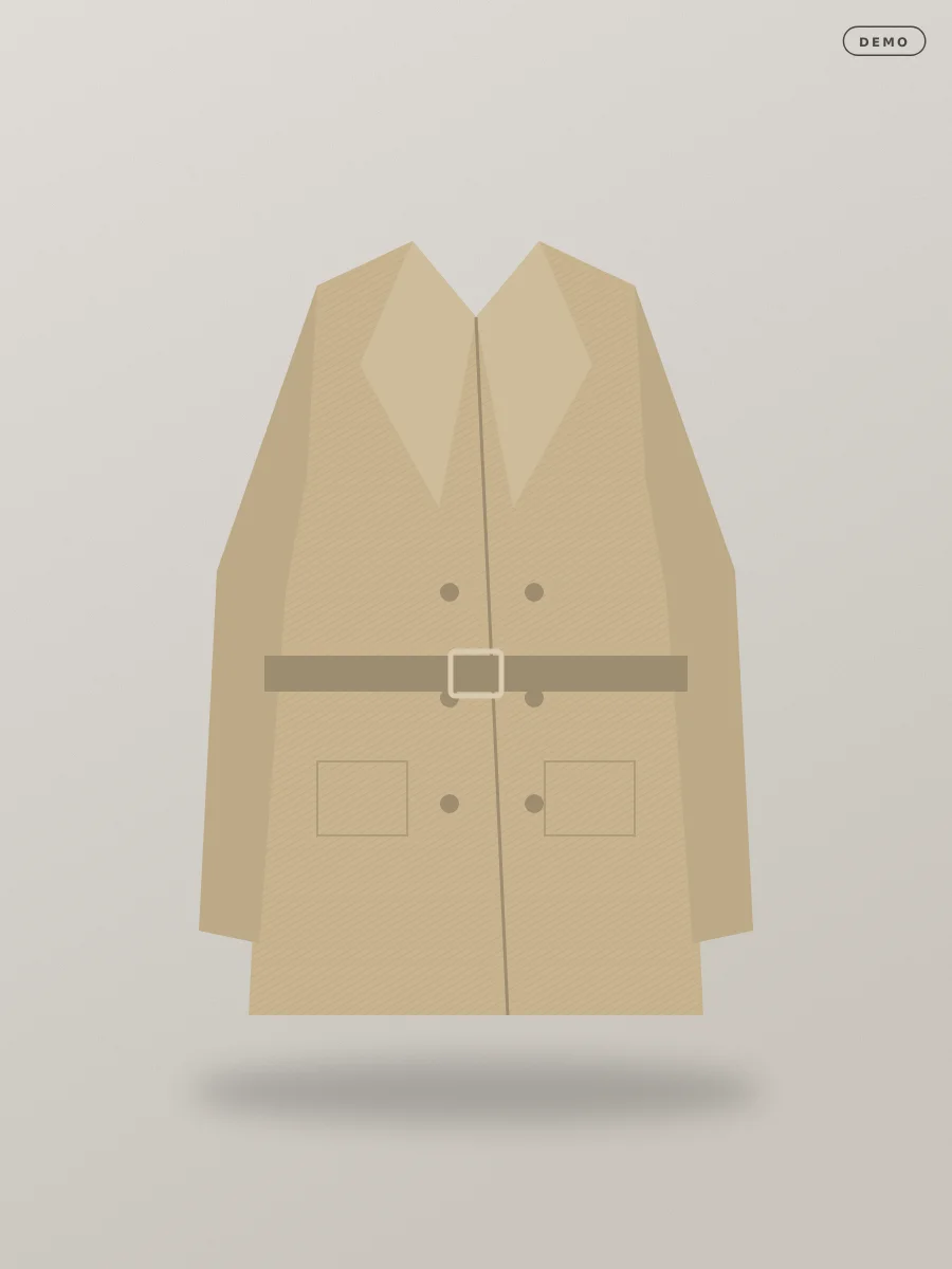 Double-Breasted Trench